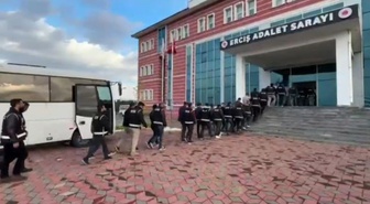 Van'da 37 adrese düzenlenen operasyonda 28 şüpheli gözaltına alındı, 10'u tutuklandı