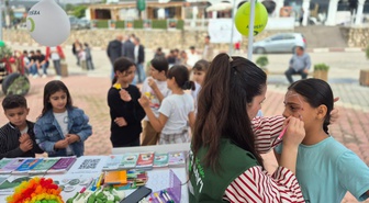 Yeşilay Hatay Şubesi Altınözü'ndeki festivalde 1200 kişiye bağımlılık broşürü dağıttı