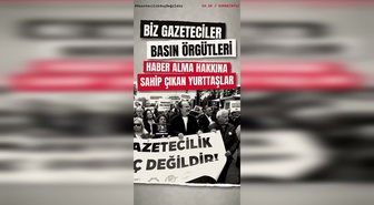 Basın meslek örgütleri 24 Ekim'de birçok ilde sansüre karşı eylem yapacak