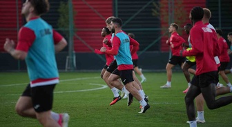 Çorum FK, Göztepe maçı hazırlıklarına Burak Yılmaz yönetiminde başladı