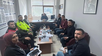 Düzce Emniyet Müdürü Ergüder, asayiş personeliyle güvenlik tedbirlerini değerlendirdi
