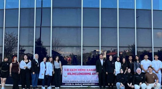 Düzce Üniversitesi Akçakoca Yerleşkesi'ndeki spor şenliğinde sağlık standı açıldı