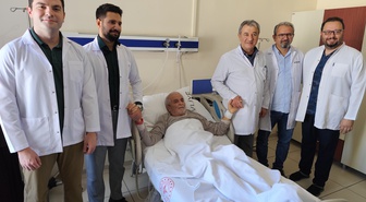Giresun'da pelvik böbrekli hastaya başarılı mesane kanseri ameliyatı yapıldı