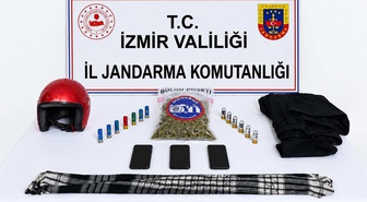 İzmir Ödemiş'te 2 araca ateş açan 2 şüpheli tutuklandı, 500 gram esrar ele geçirildi