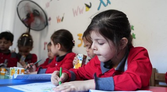 Kahire'de Meera Merkezi, Gazze'den gelen çocuklara eğitim, psikolojik destek veriyor