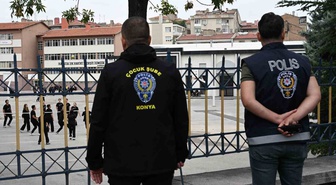 Konya'da okul çevresi denetimlerinde 25 bin 528 kişi sorgulandı, 9 kişi yakalandı