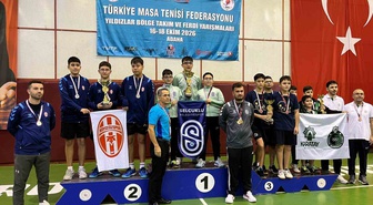 Köyceğizli masa tenisi sporcusu Mustafa Yıldırım Adana'da şampiyon oldu