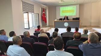 Mersin Anamur'da Akdeniz meyve sineğiyle mücadele için eylem planı toplantısı yapıldı