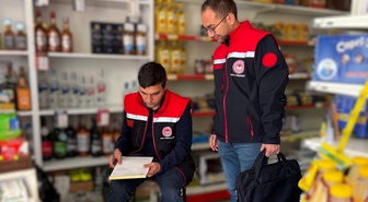 Pınarhisar'da gıda işletmelerine Tarım Müdürlüğü ekipleri hijyen denetimi yaptı