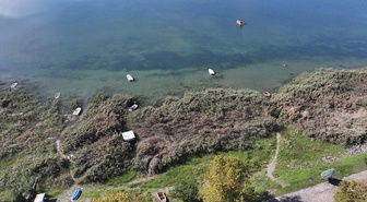 Sapanca Gölü'nde su seviyesi son yağışlarla 20 Ekim'de 30,54 metreye yükseldi