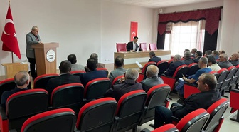 Sivas Ulaş'ta Köylere Hizmet Götürme Birliği Kaymakam Avcı başkanlığında toplandı