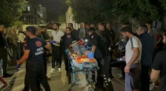 Adıyaman'da savrulan otomobil bisikletli iki çocuğa çarptı, çocuklar yaralandı