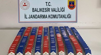 Balıkesir'de jandarma operasyonlarında 21 kaçakçılık şüphelisi yakalandı
