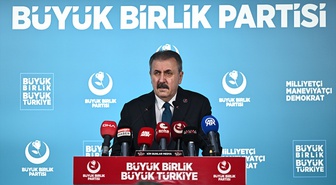 BBP Başkanı Destici, Türkiye-Libya deniz anlaşmasını Akdeniz'de güvence gördü