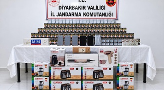 Diyarbakır'da 32 şüpheliye işlem yapıldı, 20 bin 502 paket kaçak sigara ele geçirildi