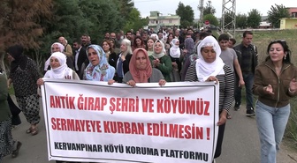 Diyarbakır Sur'da GES çalışması jandarma eşliğinde yürüyüşle protesto edildi