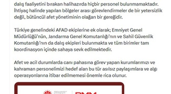 DMM, AFAD dalgıçlarının toplu olarak görevi bıraktığı iddialarını asılsız buldu