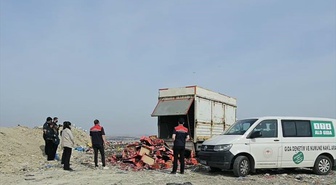 Edirne'de İpsala ve Kapıkule'den geri dönen gıda ürünleri denetimden geçiriliyor