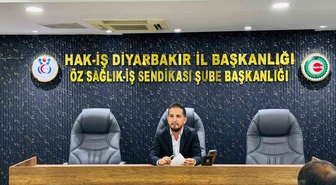 HAK-İŞ Diyarbakır Başkanı Aküzüm, 21 Ekim Dünya Gazeteciler Günü'nü kutladı