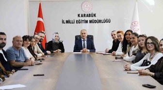 Karabük'te Maarif Orkestrası ve Korosu toplantısı Müdür Akbaş başkanlığında yapıldı