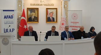 Karaman'da İl Koordinasyon Kurulu 171 projeyi görüştü, 47'si tamamlandı