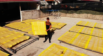 Maraş tarhanasında üretim sezonu 145 işletmede 3 bin 650 tonla tamamlandı