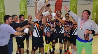Osmaniye'de 4. Kamu Spor Oyunları futsal turnuvasını Samet Aybaba Spor Lisesi kazandı
