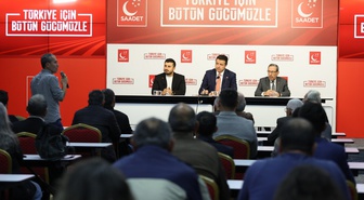 Saadet Partisi Genel Başkanı Arıkan, Ordu Çevre Derneği üyeleriyle bir araya geldi