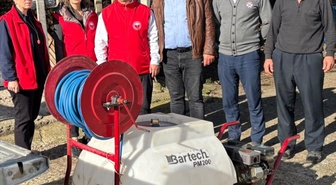 Samsun 19 Mayıs'ta kahverengi kokarca mücadelesi belediye ve üreticilerle sürüyor