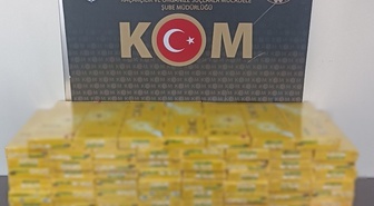 Aydın Efeler'de kaçakçılık operasyonunda 947 paket gümrük kaçağı sigara ele geçirildi