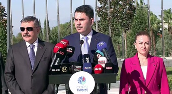 Bakan Kurum: 'COP31'in Antalya'da 2 milyar dolara yakın ekonomik hareketlilik oluşturmasını bekliyoruz'