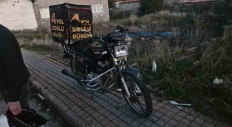 Çorum Alaca'da motosiklet ile otomobil çarpıştı, 1 kişi yaralandı