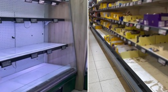 İtalya'da marketlere girenler gözlerine inanamadı