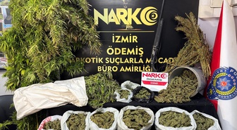 İzmir'in Ödemiş ve Buca ilçelerinde uyuşturucu operasyonunda 2 zanlı gözaltına alındı