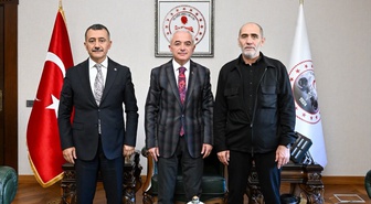 Kırklareli Valisi Turan emniyet müdürlerini kabul etti, yurtta uyum atölyesi yapıldı