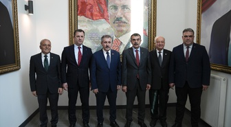 Milli Eğitim Bakanı Tekin, BBP Genel Başkanı Destici'yi ziyaret etti