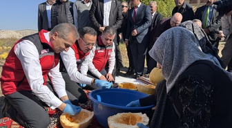 Nevşehir'de kabak çekirdeği hasadı yapıldı, 47 bin tonla Türkiye'de birinci olundu