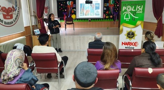 Niğde'de emniyet ekipleri 2 bin 92 kişiye uyuşturucu bilgilendirmesi yaptı