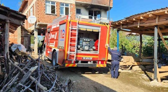Samsun Vezirköprü'de mutfak yangını itfaiyenin müdahalesiyle büyümeden söndürüldü