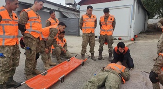 Şırnak'ta AFAD, Çakırsöğüt'te enkaz arama kurtarma eğitimlerini sürdürüyor