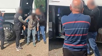Sivas'ta son 1 ayda 9 operasyonda 57 yabancı uyruklu, 8 organizatör yakalandı