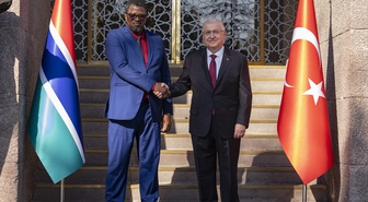 Yaşar Güler, Gambiya Savunma Bakanı Joof'u Ankara'da törenle karşıladı