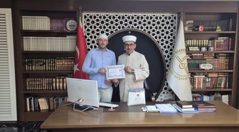 Alman vatandaşı Wilhelm Laarmann Alanya'da ihtida merasiminde Müslüman oldu