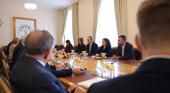 Bakırhan, Lüksemburg Parlamento Heyeti ile Türkiye-AB ilişkilerini görüştü