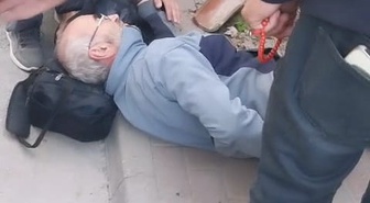 Bursa İnegöl'de çatı tamir eden 65 yaşındaki Ahmet D. 4 metreden düşerek yaralandı