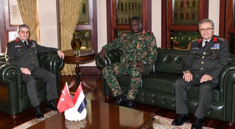 Genelkurmay Başkanı Bayraktaroğlu, Sudan Kara Kuvvetleri Komutanı'nı kabul etti