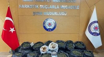İzmir merkezli 2 ilde uyuşturucu operasyonunda 12 şüpheli gözaltına alındı