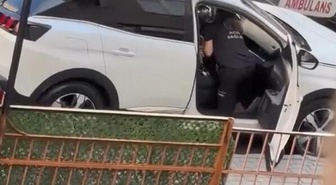 Kağıthane'de vurulan taksi şoförü Eser Aktaş'ın saldırı anları kamerada yer aldı