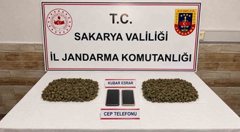 Karasu'da operasyonda 3 şüpheli tutuklandı, 1 kilo 487 gram bonzai ele geçirildi