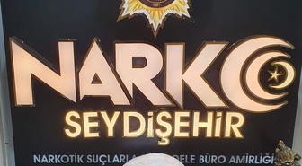 Konya Seydişehir'de uyuşturucu operasyonunda araçta madde bulunan 1 kişi tutuklandı